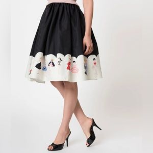 Unique Vintage X Barbie Skirt NEW WITH TAGS Size Medium